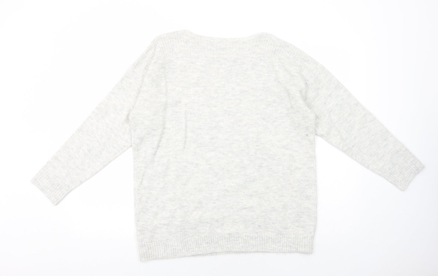 Womens UK Size L Dorothy Perkins Grey Pullover Jumper