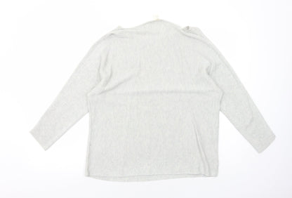 Womens UK Size M H&M Grey Pullover Jumper