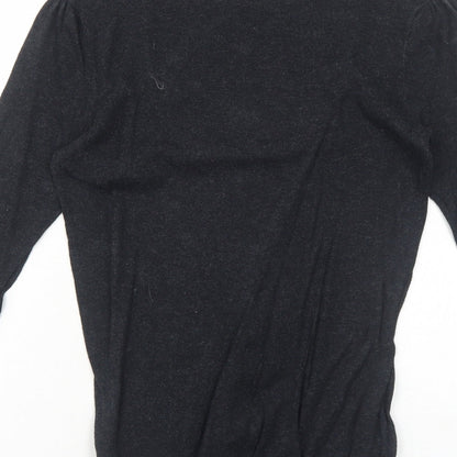 Womens UK Size 8 Topshop Grey Pullover Jumper