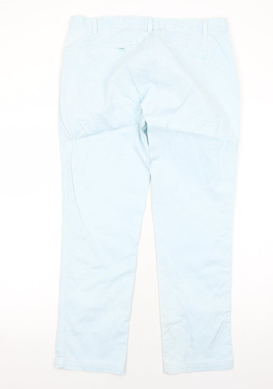 Womens UK Size 10 Gap Regular Fit  Blue Trousers