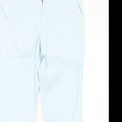 Womens UK Size 10 Gap Regular Fit  Blue Trousers