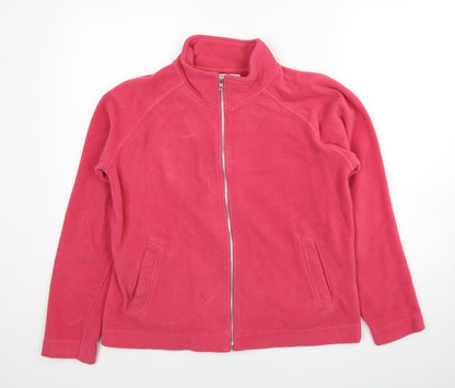 Nevada Womens Pink Jacket Size 14 Zip - Size 14-16
