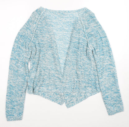 Womens UK Size M Klass Blue Cardigan Jumper