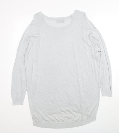 Womens UK Size L Wallis Grey Pullover Jumper