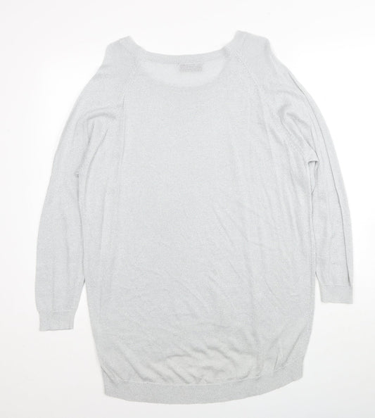 Womens UK Size L Wallis Grey Pullover Jumper