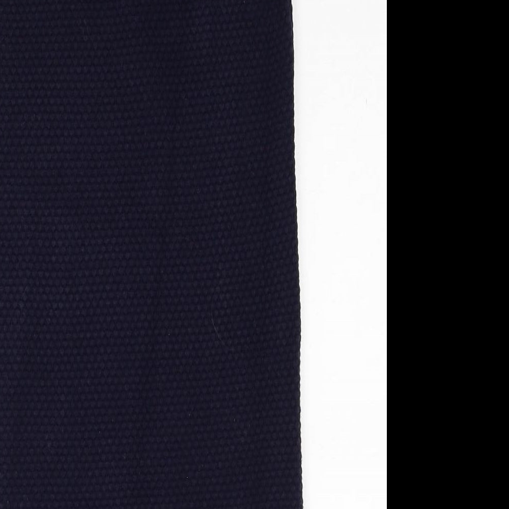 FOREVER 21 Womens Blue Polyester A-Line Size S Round Neck Pullover