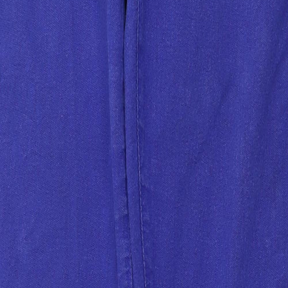 Denim & Co. Womens Blue Cotton Jegging Jeans Size 8 Regular