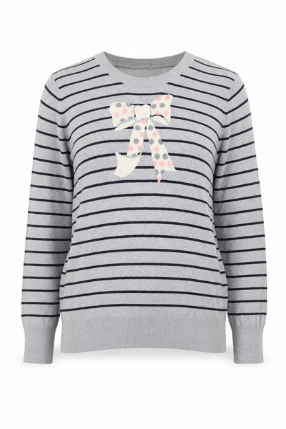 Womens UK Size M Oasis Grey Pullover Jumper