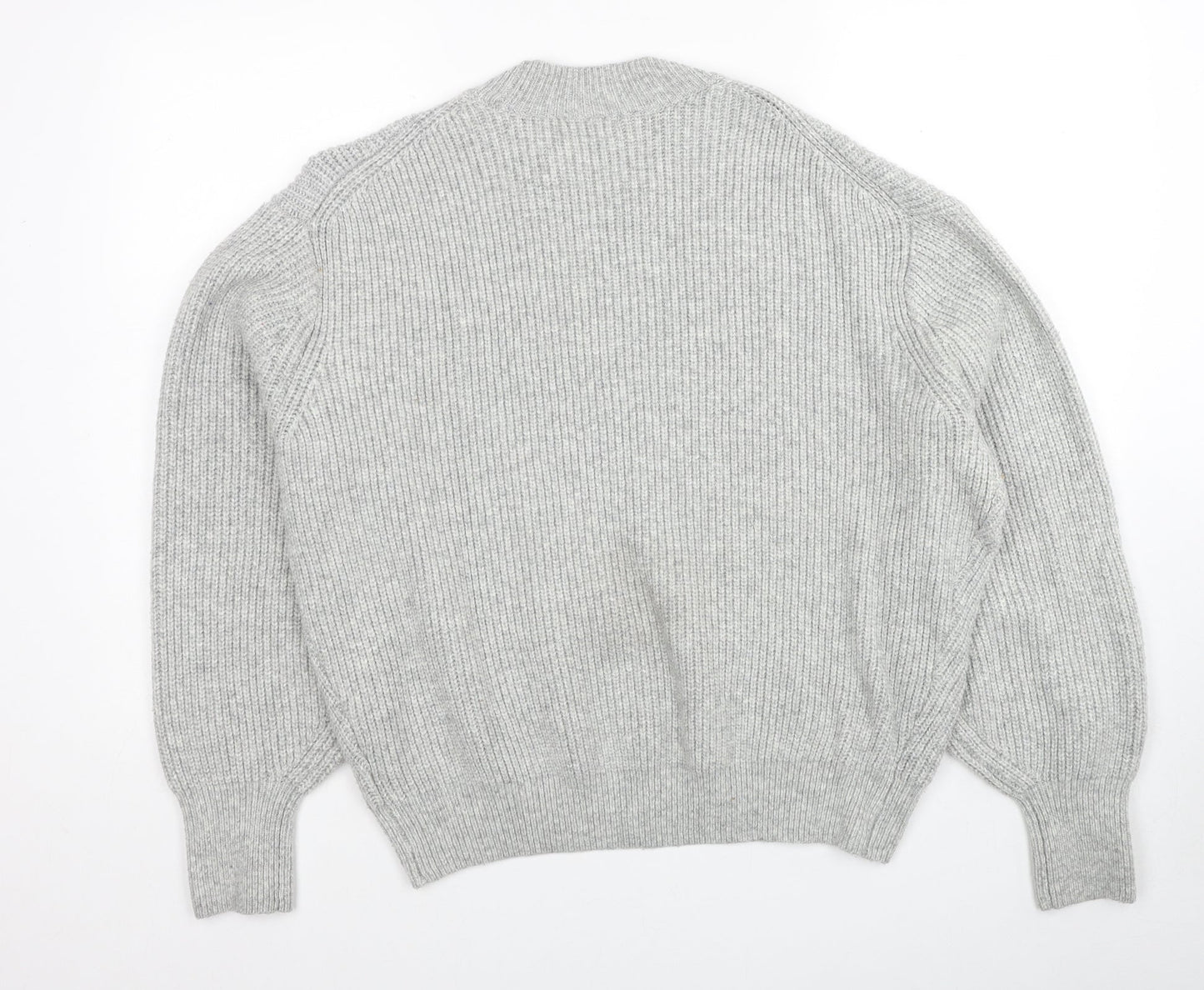 Womens UK Size L H&M Grey Pullover Jumper