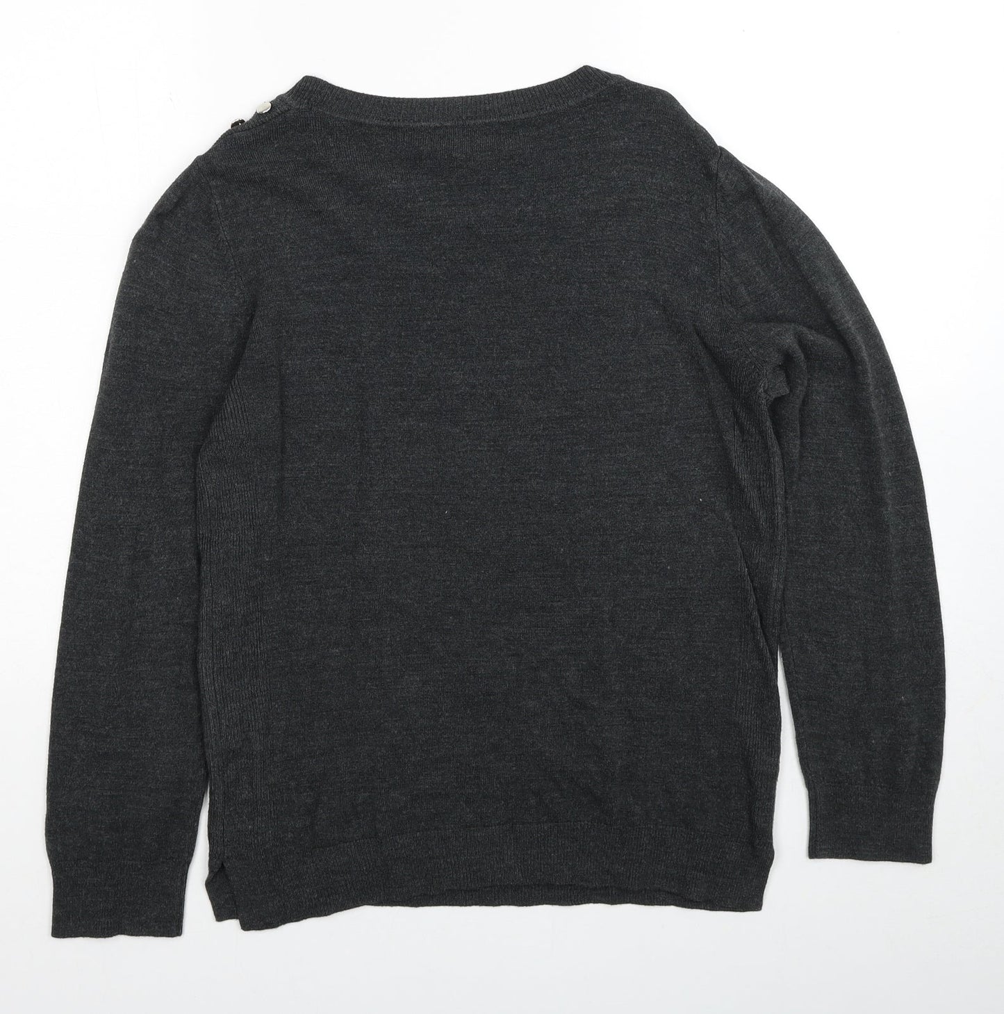 Womens UK Size 14 Atmosphere Grey Pullover Jumper