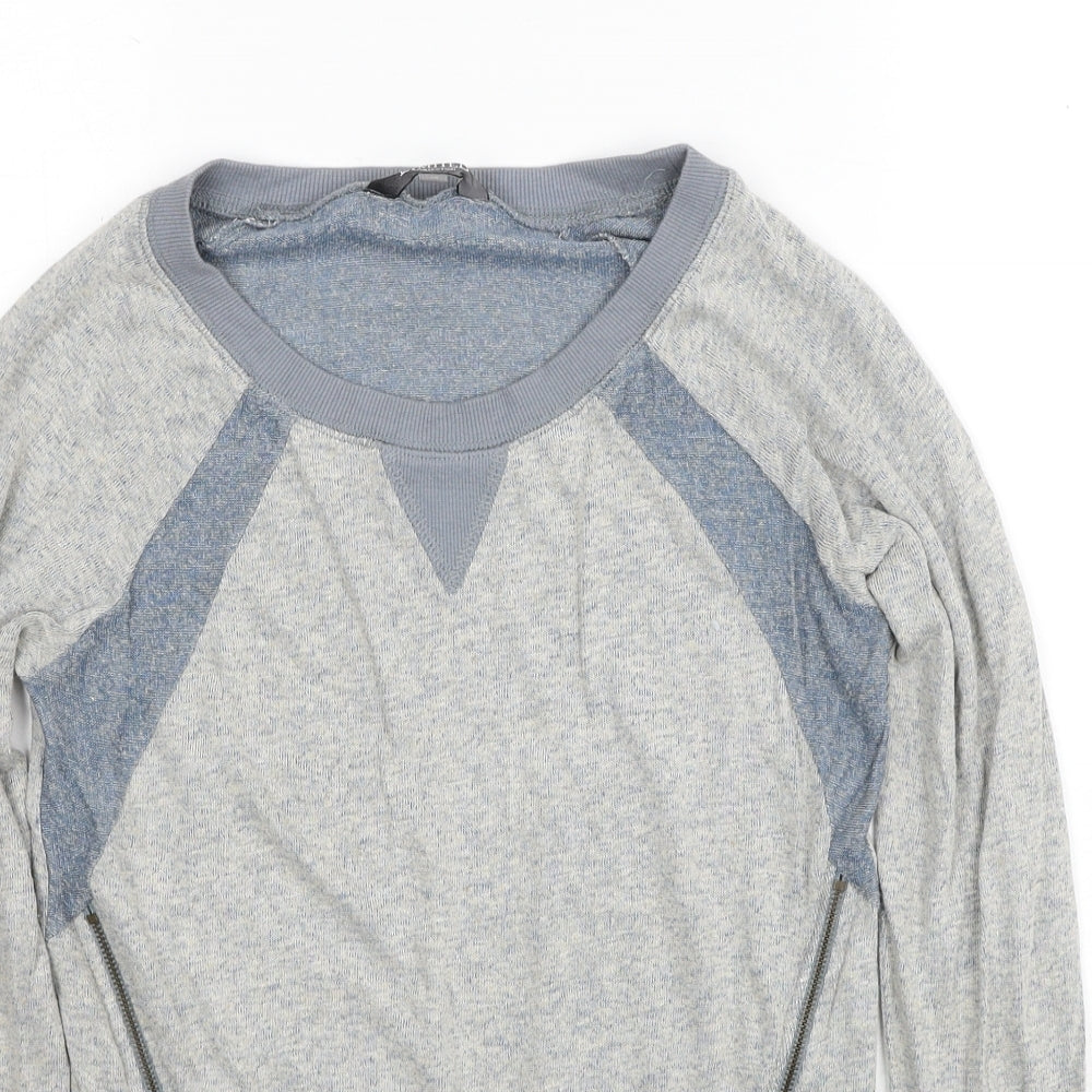 Womens UK Size 10 Marks and Spencer Grey Pullover Jumper