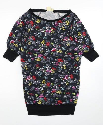 Womens UK Size XS French Connection Multicoloured Tunic T-Shirt