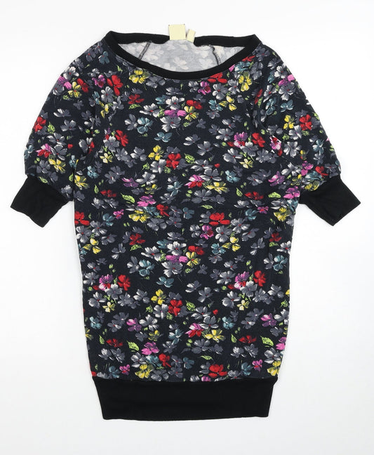 Womens UK Size XS French Connection Multicoloured Tunic T-Shirt