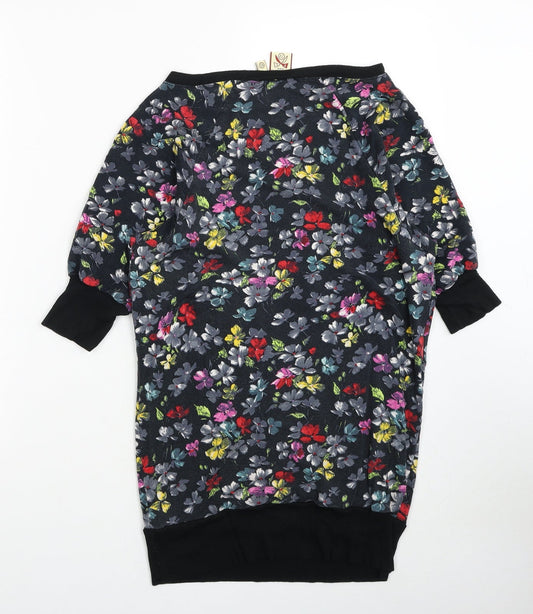 Womens UK Size XS French Connection Multicoloured Tunic T-Shirt