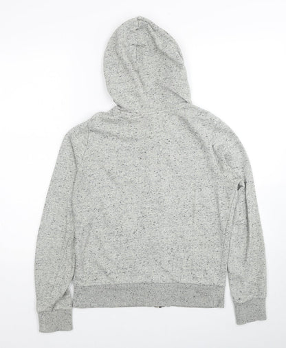 Womens UK Size S Divided by H&M Grey Full Zip Hoodie