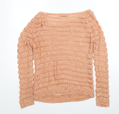 Womens UK Size M Katsumi Beige Pullover Jumper
