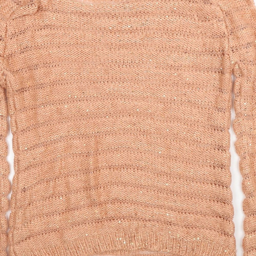 Womens UK Size M Katsumi Beige Pullover Jumper