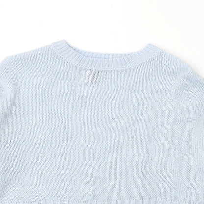 Womens UK Size S New Look Blue Pullover Jumper