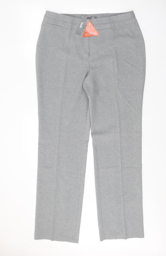 Womens UK Size 16 South Regular Fit  Grey Trousers