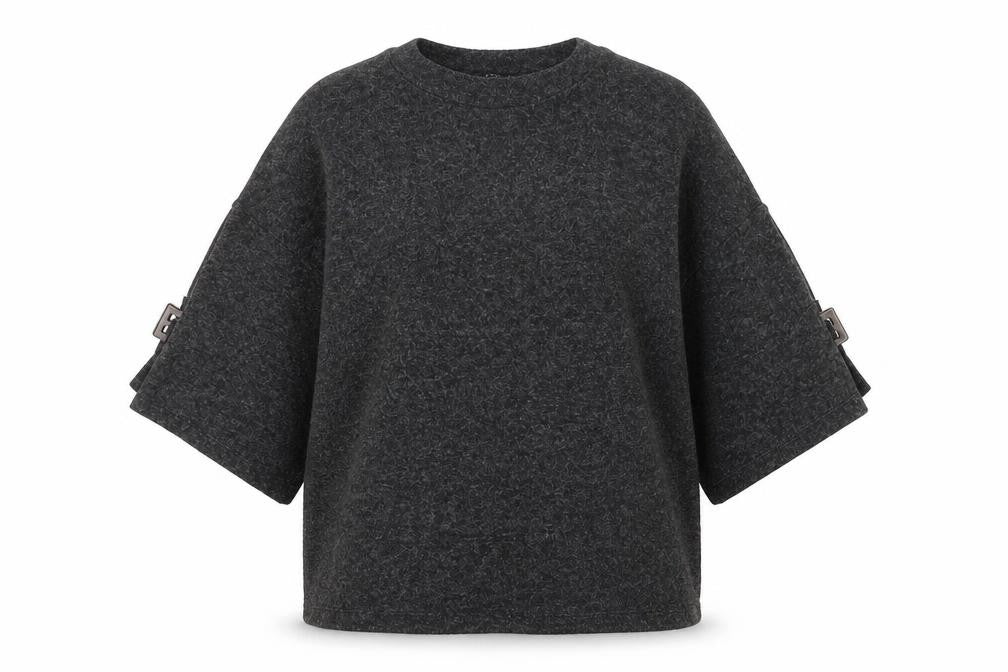 Womens UK Size 10 F&F Grey Pullover Jumper