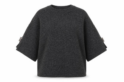 Womens UK Size 10 F&F Grey Pullover Jumper