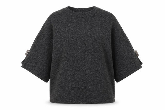 Womens UK Size 10 F&F Grey Pullover Jumper