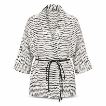 Womens UK Size S New Look White Cardigan Jumper