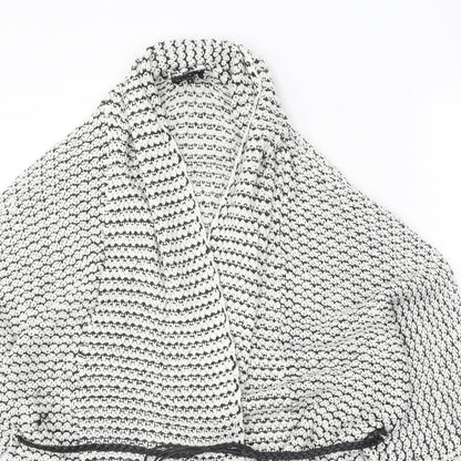 Womens UK Size S New Look White Cardigan Jumper