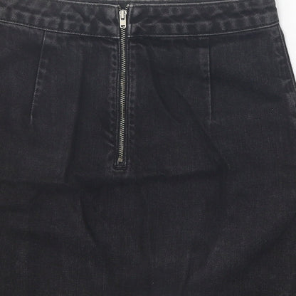 Womens UK Size 25 in Topshop Mini Denim Skirt
