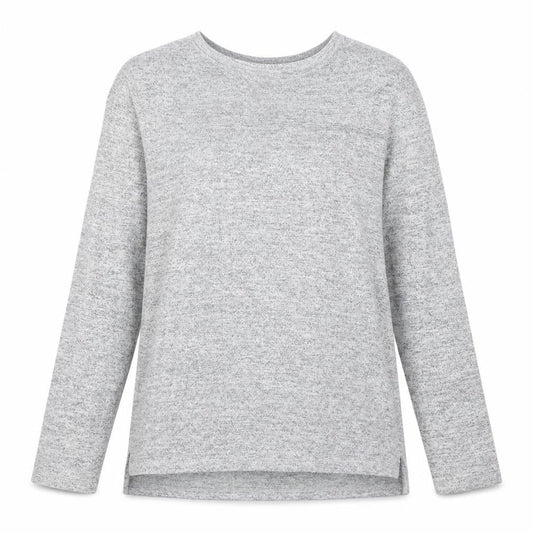 Forever 21 Womens Grey Round Neck Acrylic Pullover Jumper Size S