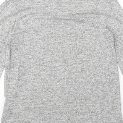Womens UK Size S FOREVER 21 Grey Pullover Jumper