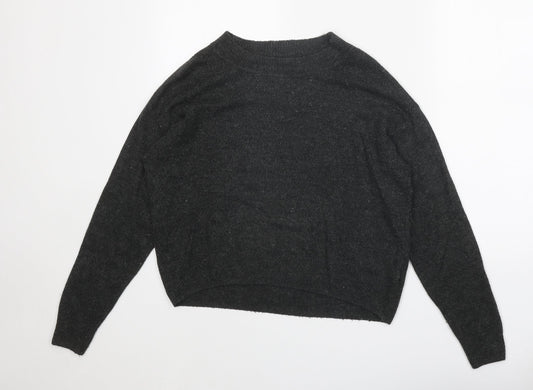 Womens UK Size XS H&M Grey Pullover Jumper