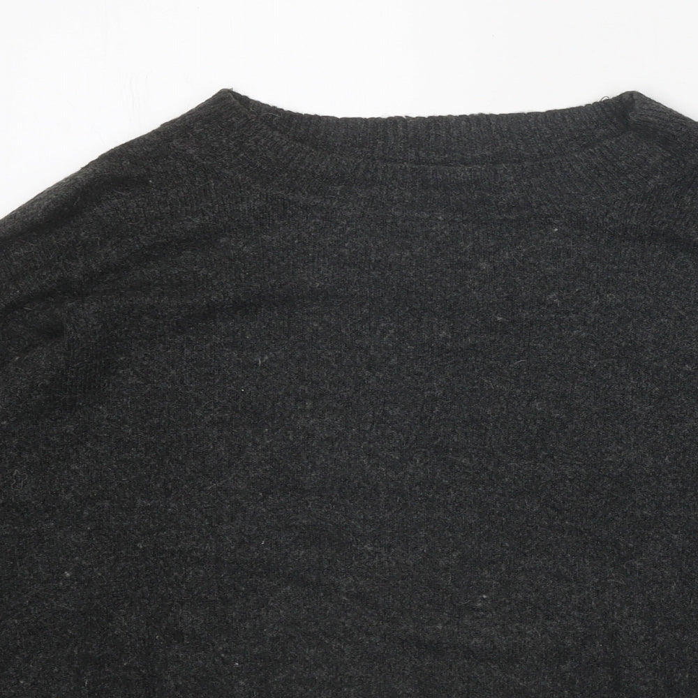 Womens UK Size XS H&M Grey Pullover Jumper