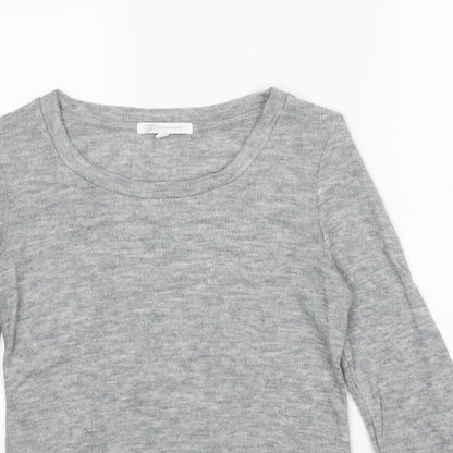 Womens UK Size 8 Glamourous Grey Pullover Jumper