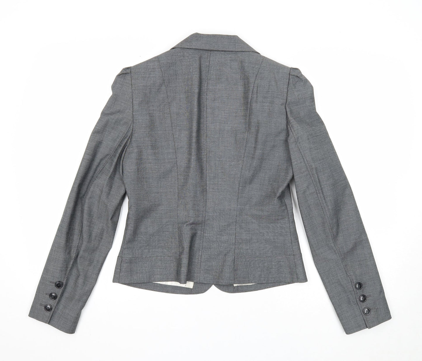 George Womens Grey Jacket Blazer Size 12 Button