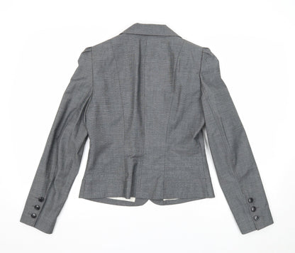 George Womens Grey Jacket Blazer Size 12 Button