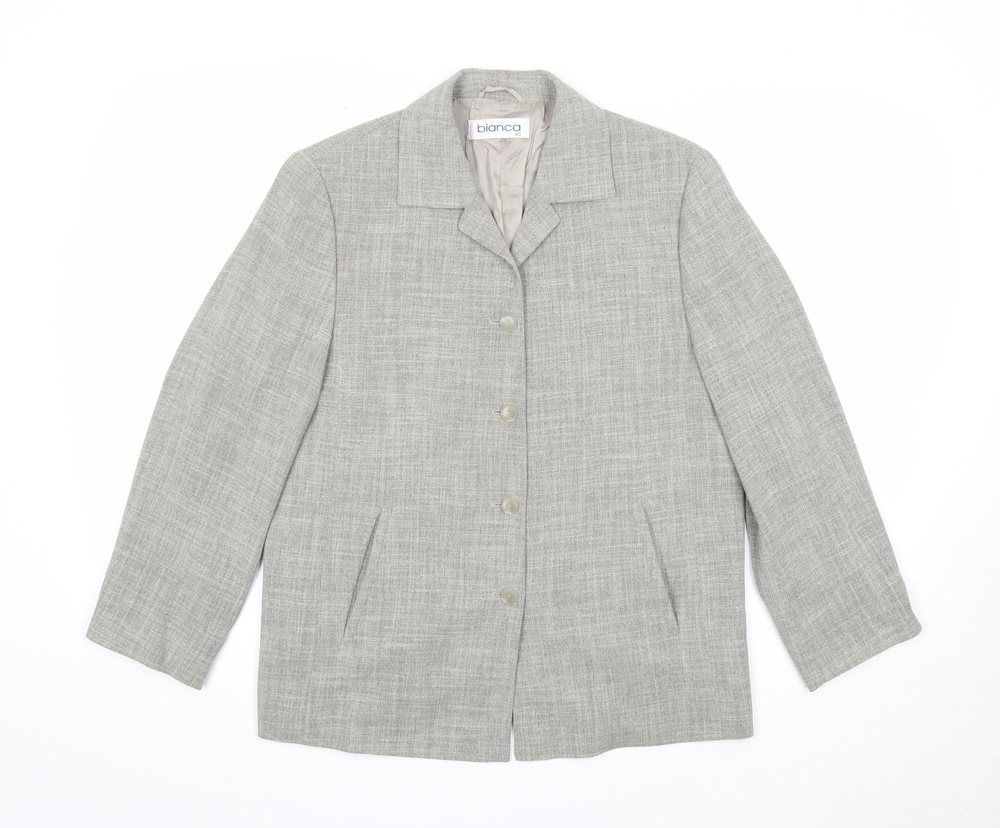 Womens UK Size 12 Bianca Grey Jacket