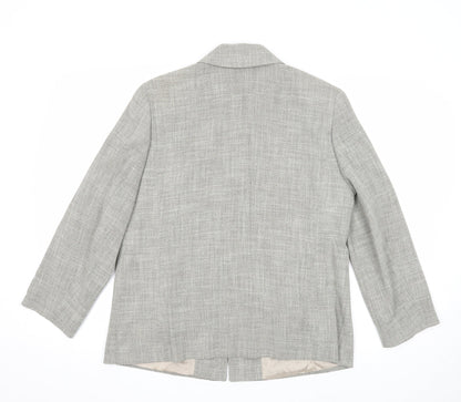 Womens UK Size 12 Bianca Grey Jacket