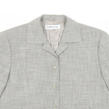 Womens UK Size 12 Bianca Grey Jacket
