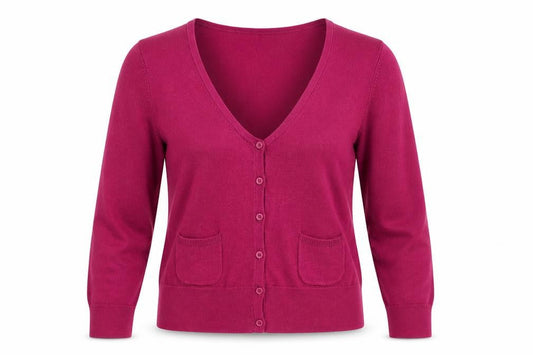 Womens UK Size S Great Plains Purple Cardigan Jumper