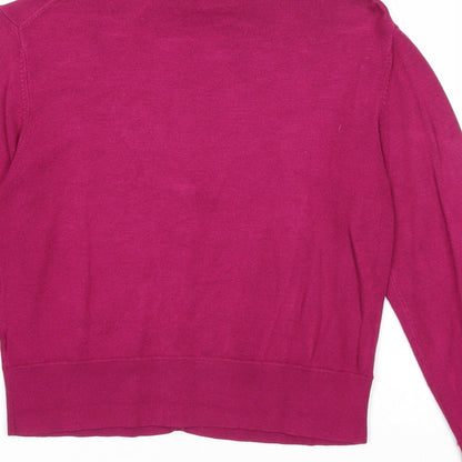 Womens UK Size S Great Plains Purple Cardigan Jumper
