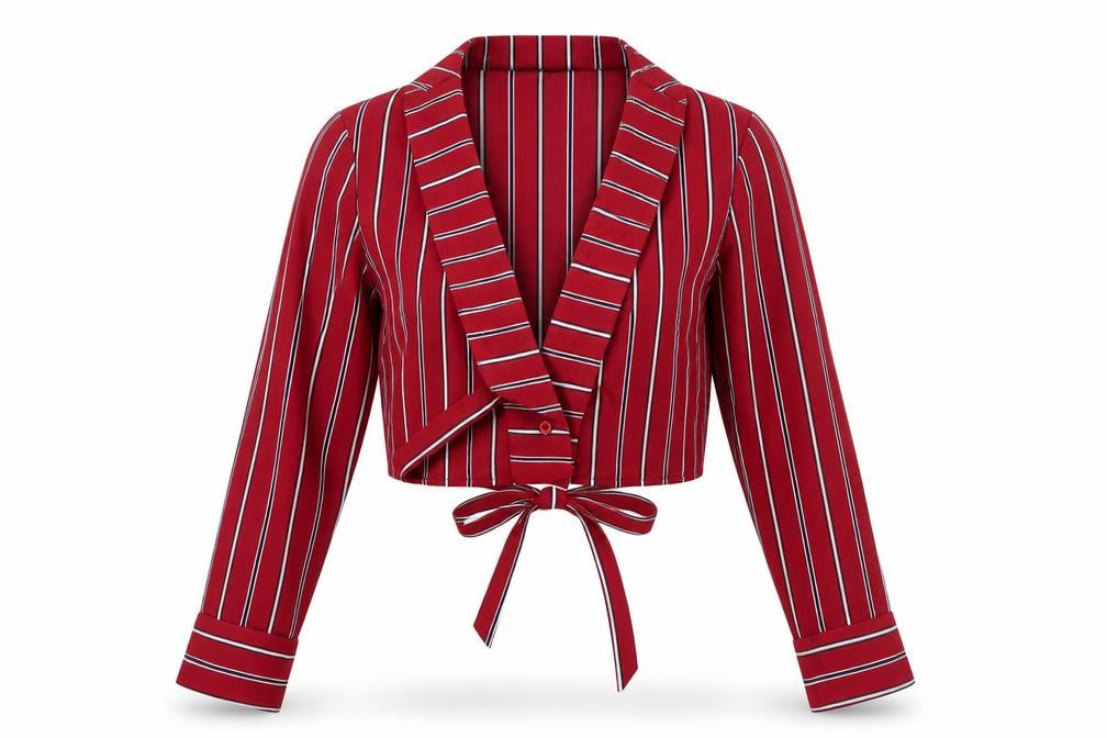 Womens UK Size 10 Boohoo Red Basic Blouse