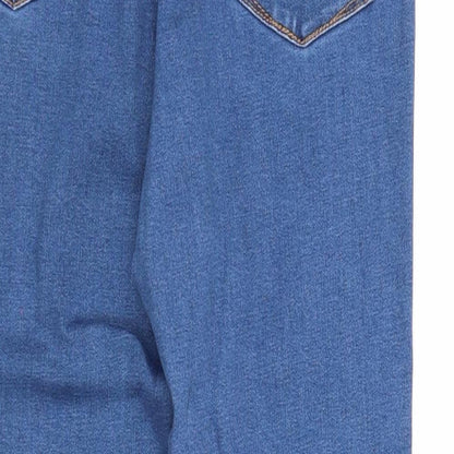 Denim & Co. Womens Blue Cotton Jegging Jeans Size 12 Regular Zip