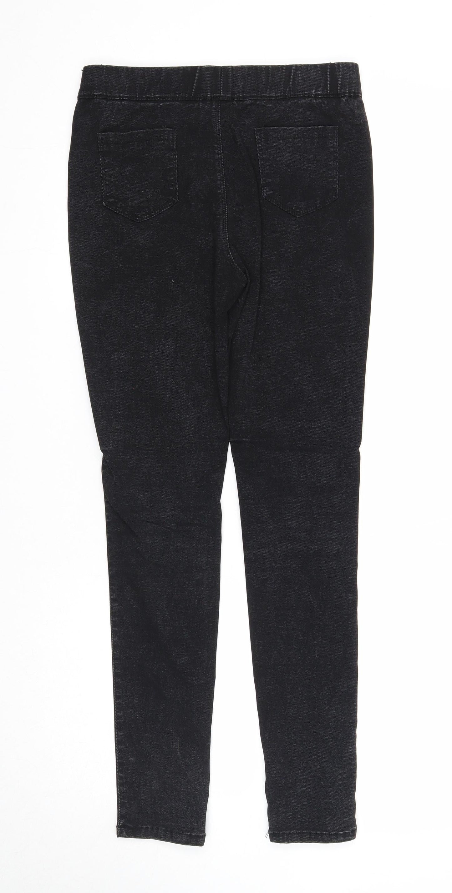 Damod Womens Black Cotton Skinny Jeans Size M Regular