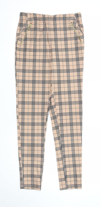 Womens UK Size 8 Select Regular Fit  Beige Trousers