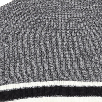 SheIn Womens Black High Neck Acrylic Pullover Jumper Size M