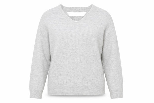 Womens UK Size 8 F&F Grey Pullover Jumper