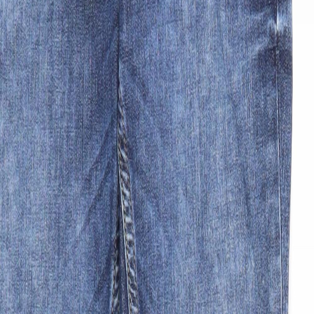 &Denim Womens Blue Cotton Skinny Jeans Size 25 in L30 in Regular Zip
