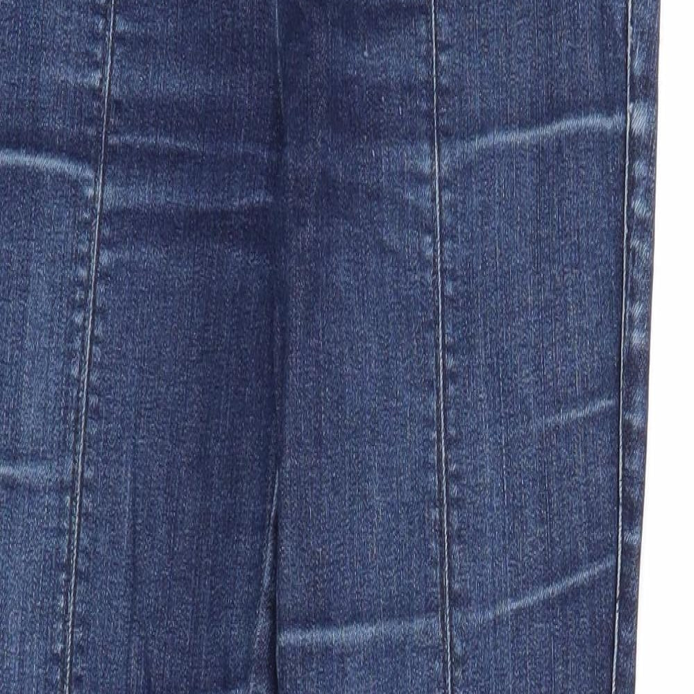 Womens UK Size 8 H&M Regular Fit Skinny Blue Jeans
