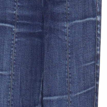 Womens UK Size 8 H&M Regular Fit Skinny Blue Jeans